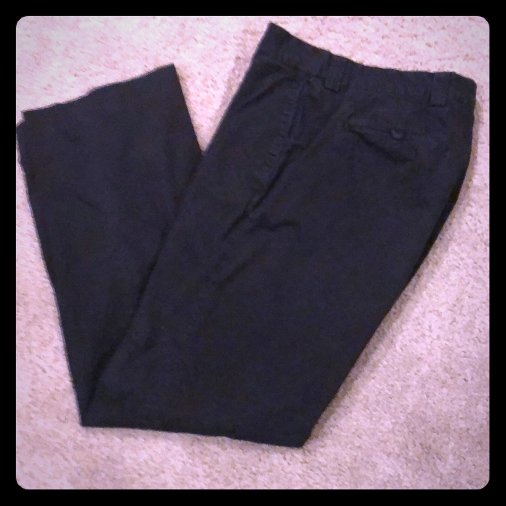 Men’s Club Monaco Black Smart Pant Chino 36x32